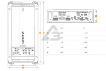 5-канальный усилитель Hertz ML Power 5  - 4