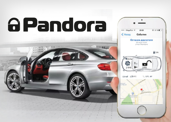 Pandora сигнализация
